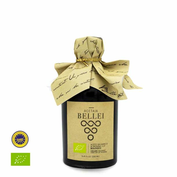 Organic Aceto Balsamico di Modena I.G.P., Etichetta Marrone, Bellei