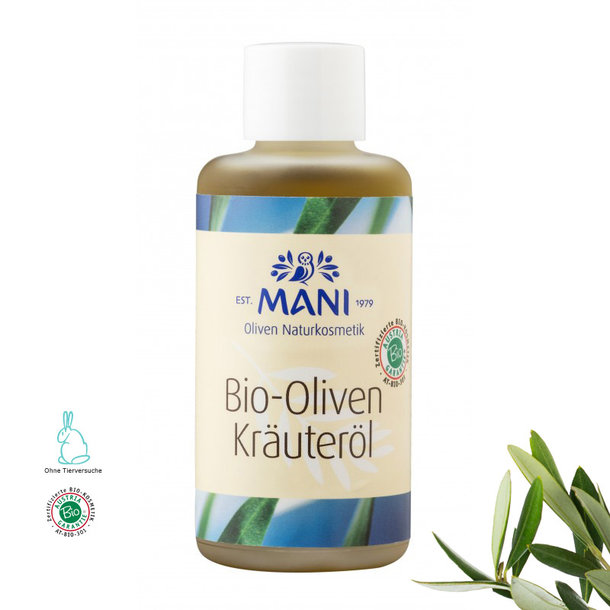 Oliven Kräuteröl, bio, 100ml
