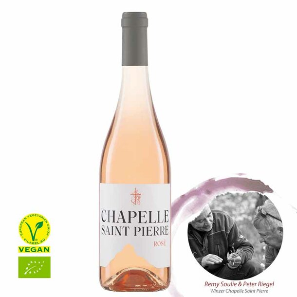 Chapelle Saint Pierre, Rosé 2022, Bio 0,75L