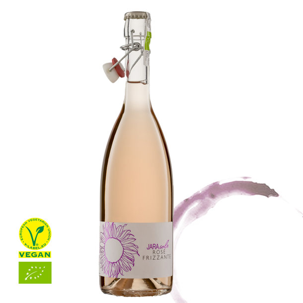 JARASOLE Rosé Frizzante, IGT, organic, 0,75l