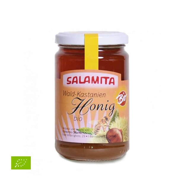 Chestnut honey from Italy, organic, 400g