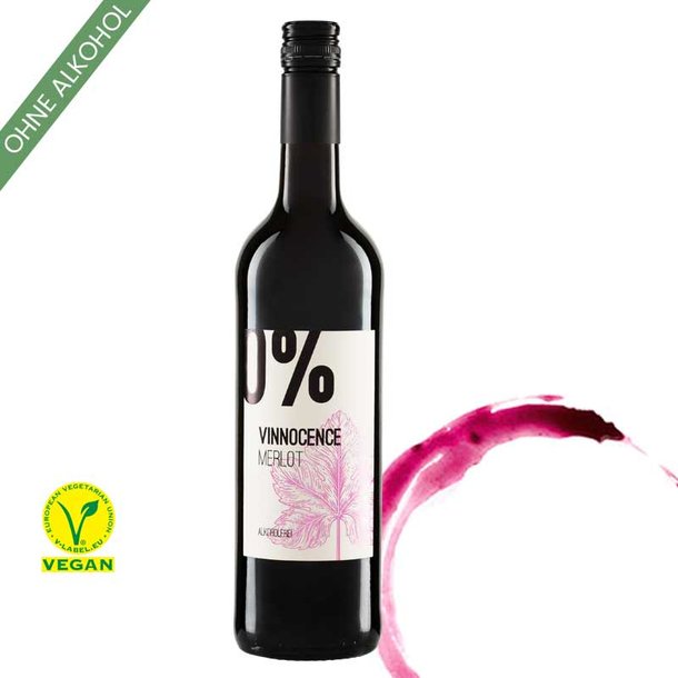 Vinnocence Merlot non-alcoholic, 0,75l