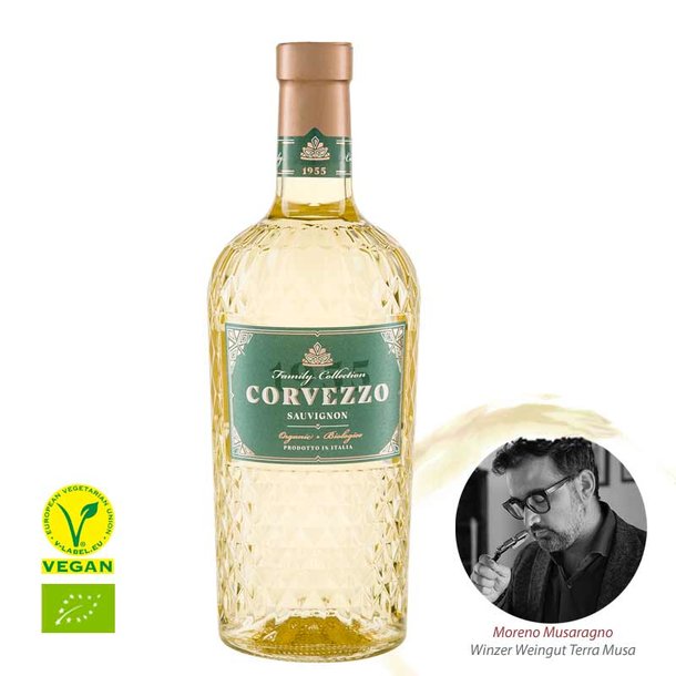 Corvezzo Sauvignon FAMILY COLLECTION, Bio, 0,75l