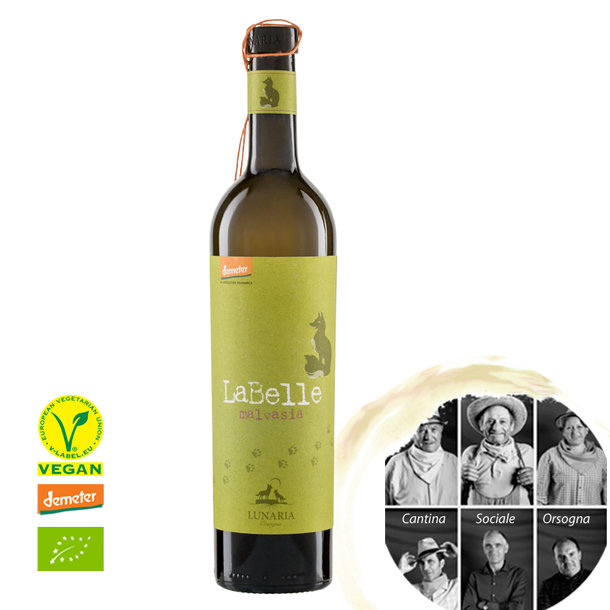 LA BELLE Malvasia Terre di Chieti IGP, organic, Demeter 0,75l