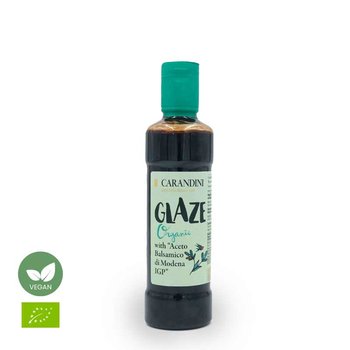 Balsamico-Glasur mit Aceto Balsamico di Modena IGP, Bio, Carandini, 250ml