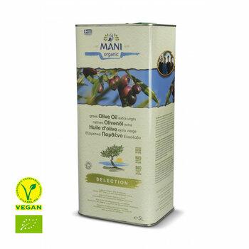 Mani Extra Virgin Olive Oil, organic, 5 l