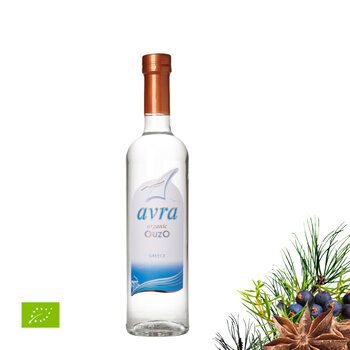 Ouzo Avra, Tsantali, organic, 0,5 l