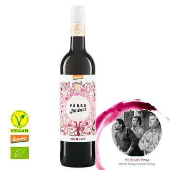 Parra Jimenez Merlot, Bio, Demeter, 0,75L