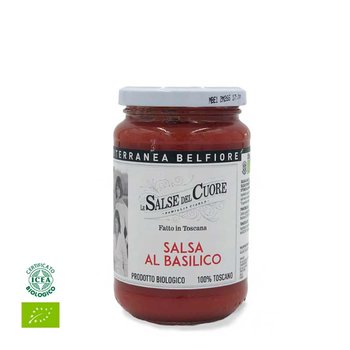 Salsa al Basilico, Tomatenpüree mit Basilikum, Bio, 340g